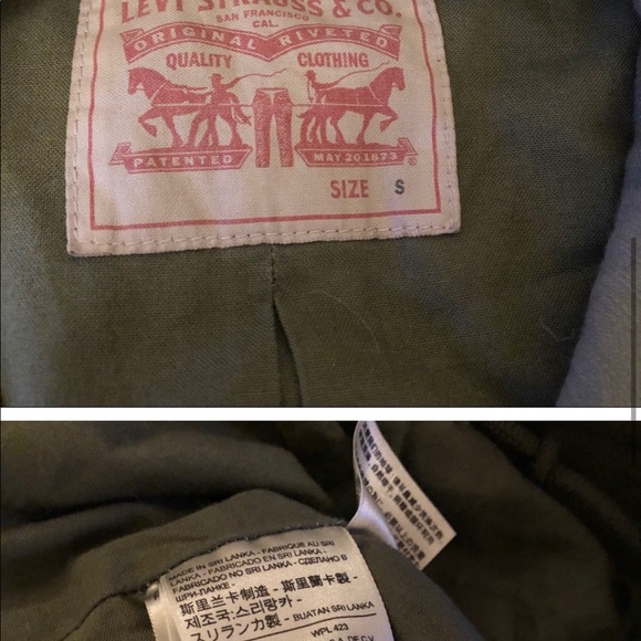 Army Green Utility Jacket - Picture 6 of 6